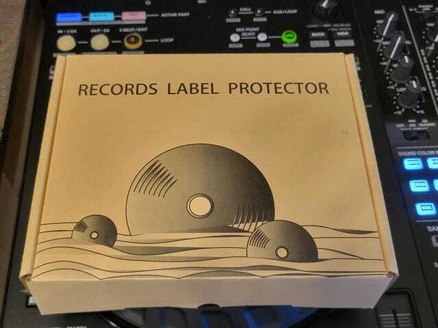 Lapp※コメント・購入前にプロフ必読　0605 レコードラベルプロテクター: DJ椿の独り言 !
