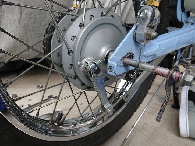 ホンダ純正 デカドラム スポーク スーパーカブ CUB 90 カブ 90